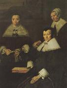 Frans Hals The Lady-Governors of the Old Men's Almshouse at Haarlem (mk45) USA oil painting artist